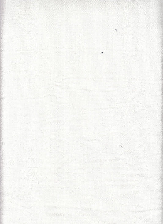 18319 FR TERRY OFFWHITE ATHLETIC JERSEY RAYON SPANDEX SOLIDS TOP SELLERS