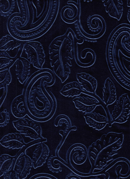 19483 DARK BLUEBERRY BLUE COZY/BRUSH JACQUARD/NOVELTY KNITS SOLIDS VELOURS