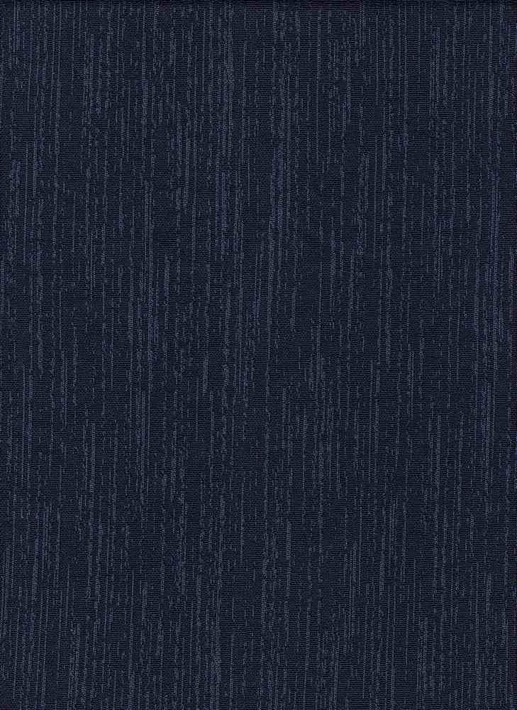 19495 NAVY BLUE DOUBLE KNITS JACQUARD/NOVELTY