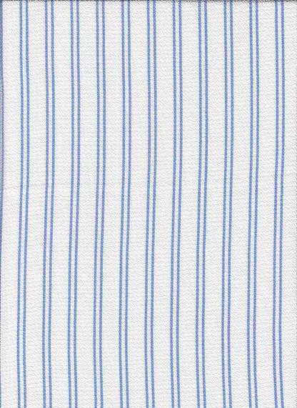 PSTR 10060 WHITE/LT. BLUE BLUE CREPE PRINTS STRIPES WOVEN