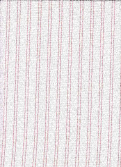 PSTR 10060 WHITE/PINK CREPE PINK PRINTS STRIPES WOVEN