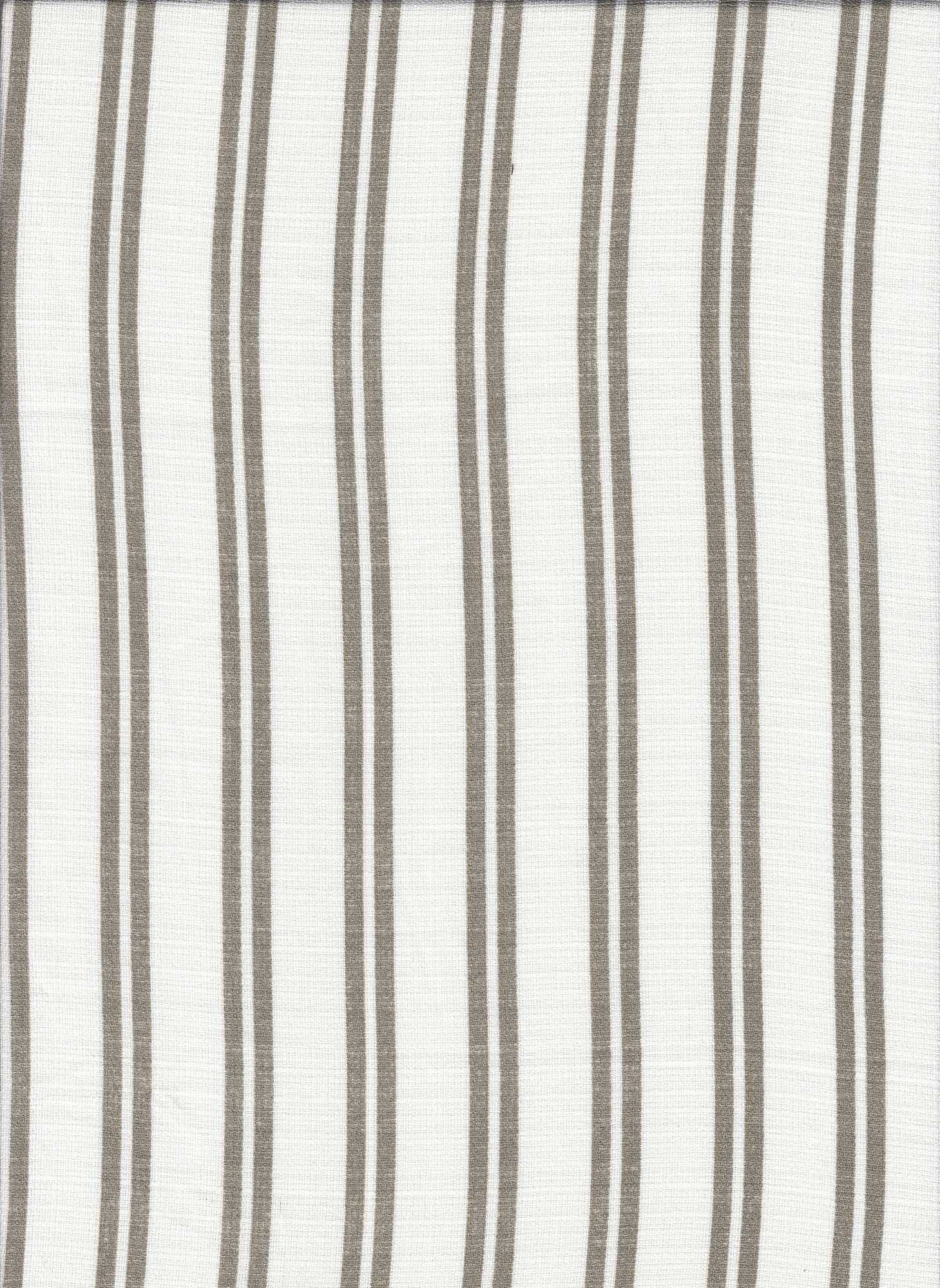 PSTR 10066 ECRU/OLIVE GREEN LINEN PRINTS STRIPES WOVEN