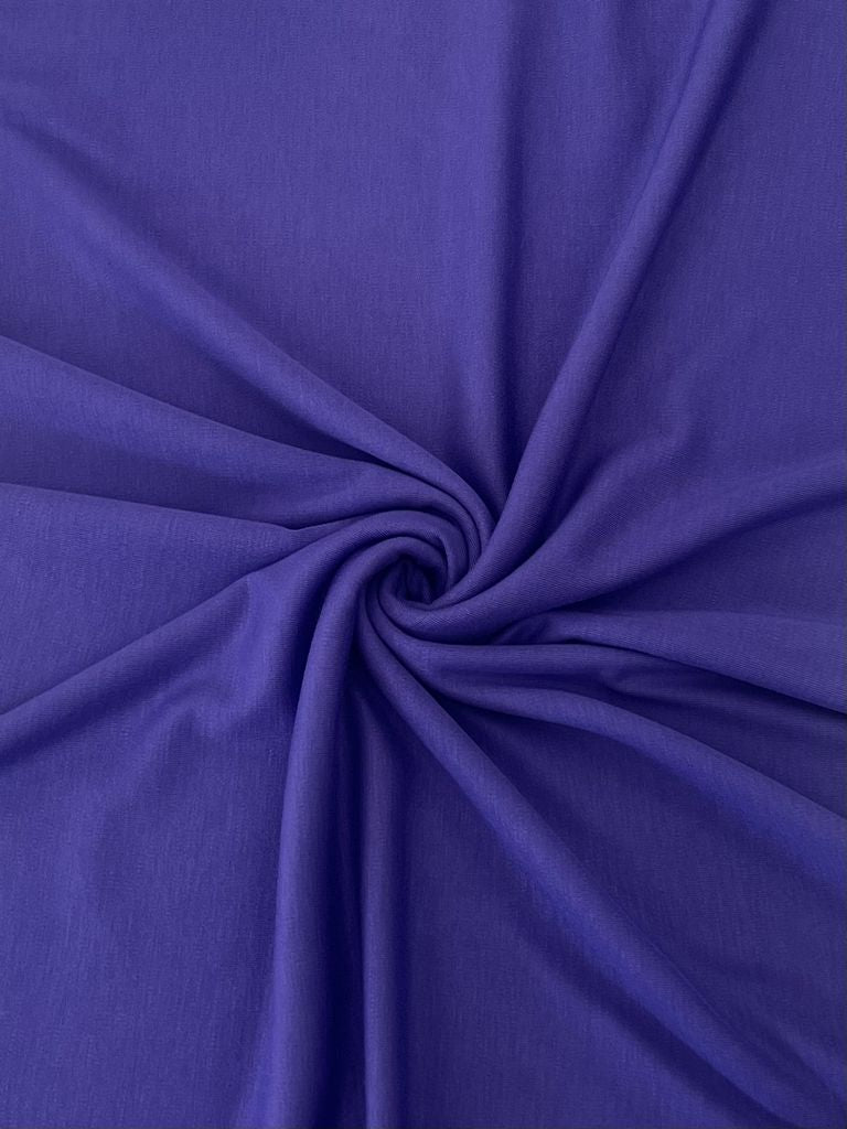 18378 VIOLET KNITS PONTI/OTTOMAN PURPLE RAYON SPANDEX SOLIDS