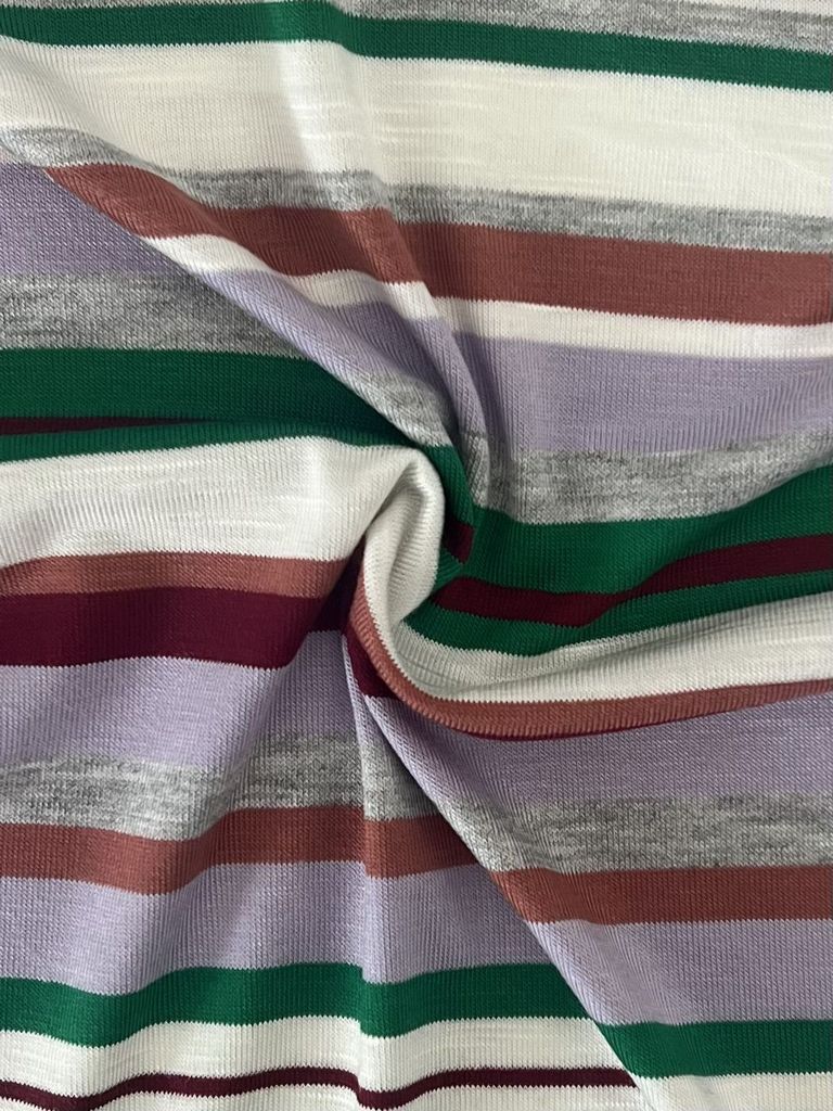 19509 LILAC/GREEN KNITS