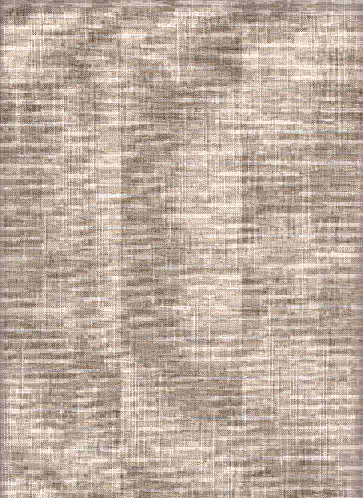 19532 TAUPE BROWN PRINTS RECYCLED STRIPES WOVEN