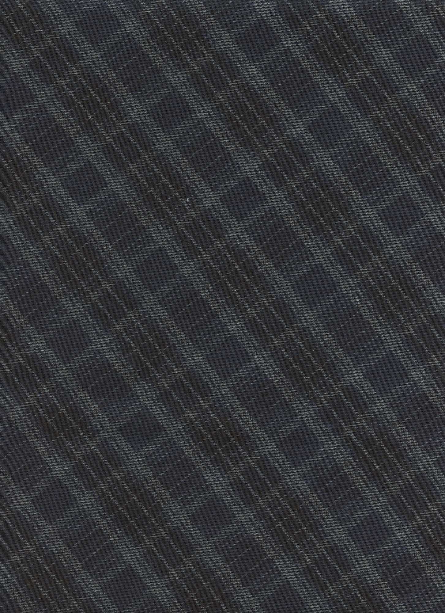180707BIAS MADR NAVY BLUE KNITS PLAID PONTI/OTTOMAN PRINTS RED