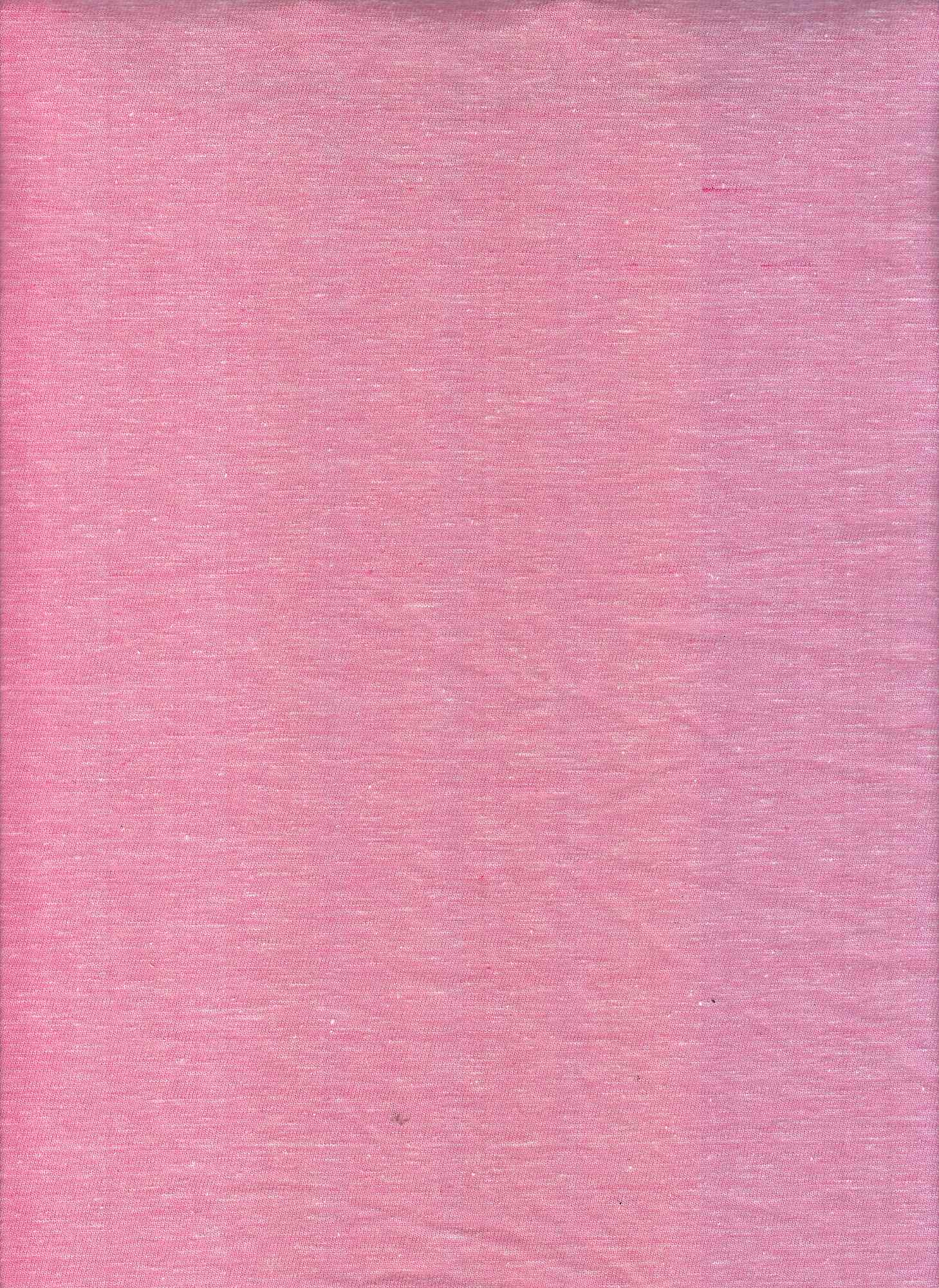 D1329 DOLL PINK JERSEY KNITS PINK SLUB/NEPS