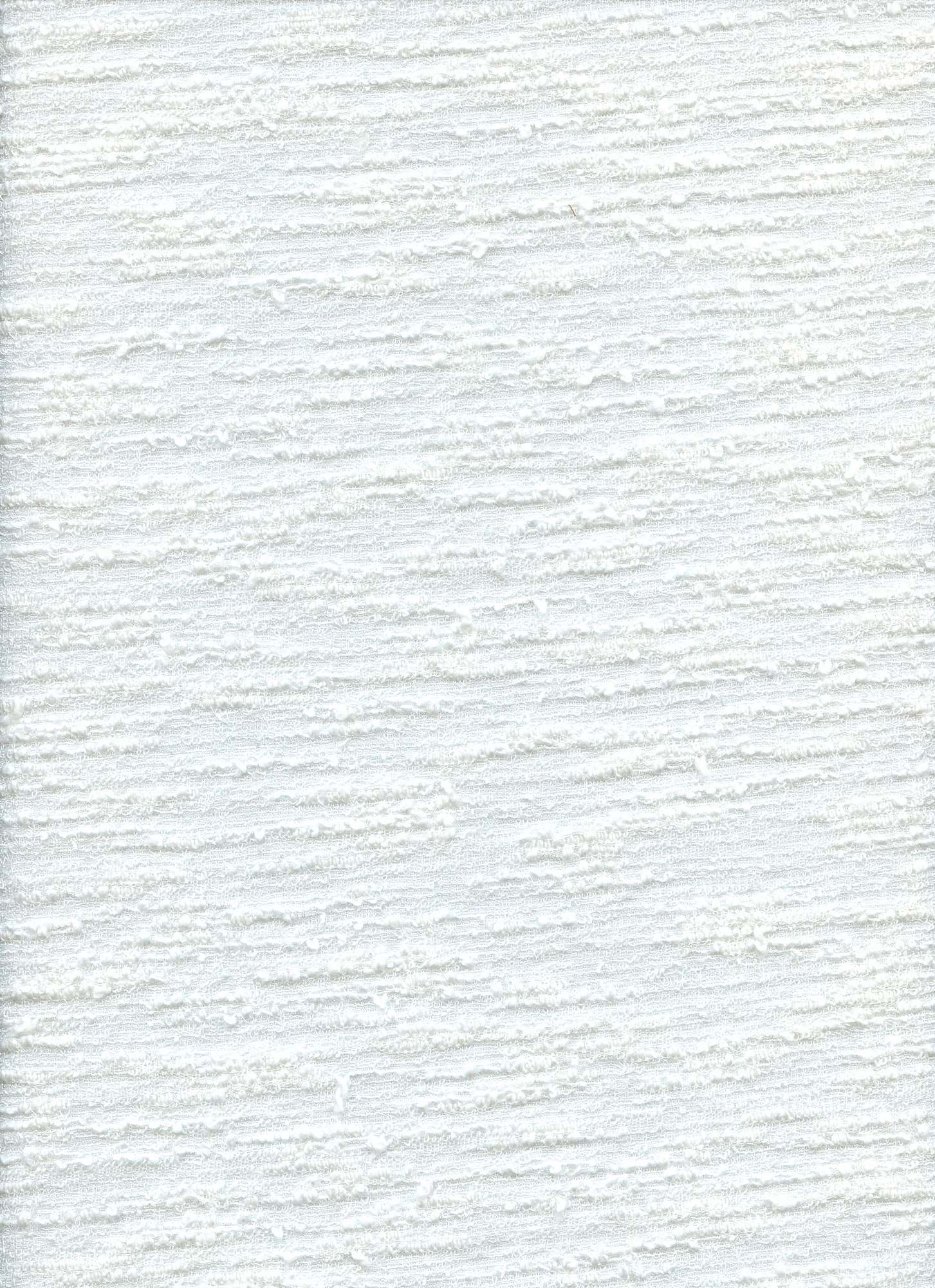 18333 WHITE JACQUARD/NOVELTY KNITS SLUB/NEPS WHITE