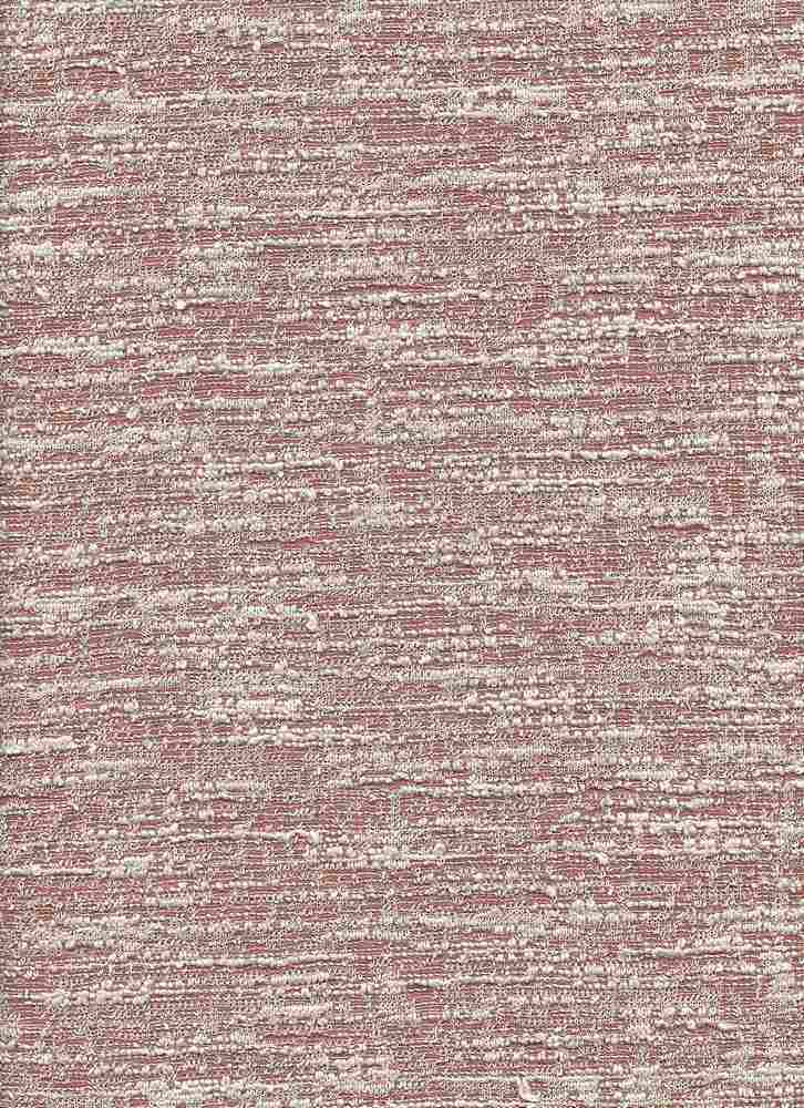 18333 ROSEWOOD JACQUARD/NOVELTY KNITS PINK SLUB/NEPS