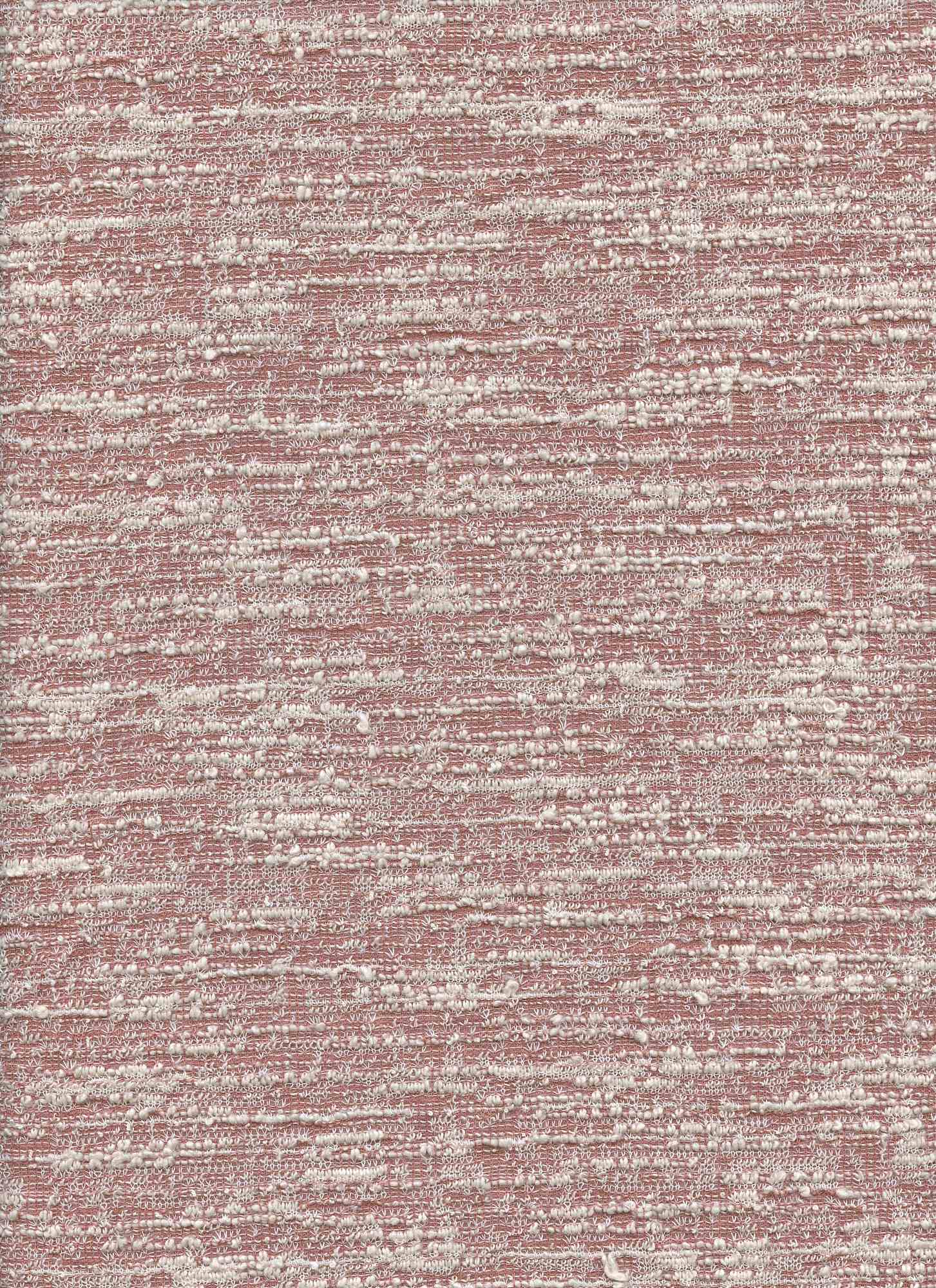 18333 ROSEWOOD JACQUARD/NOVELTY KNITS PINK SLUB/NEPS