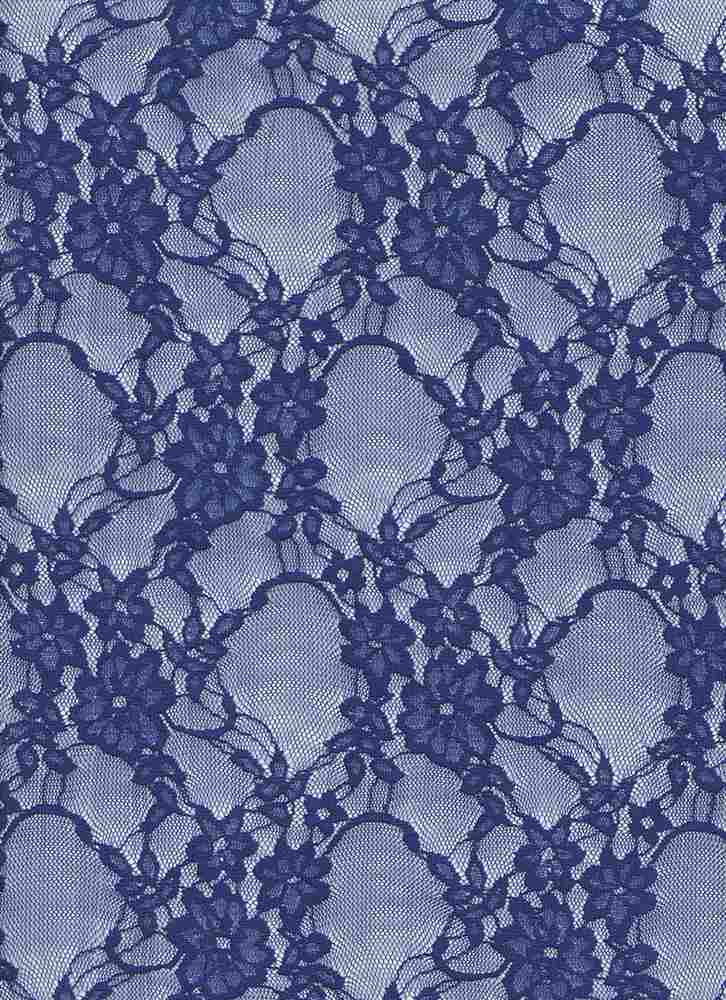 19608 ROYAL BLUE STRETCH LACE