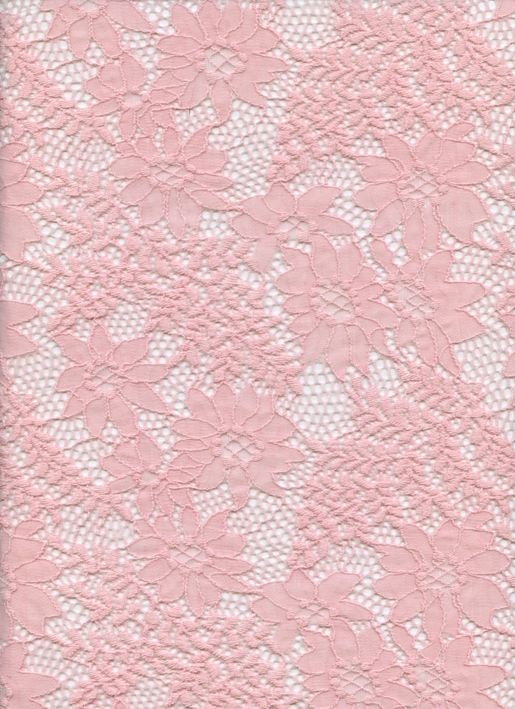 LACE 19624 SOFT PINK KNITS