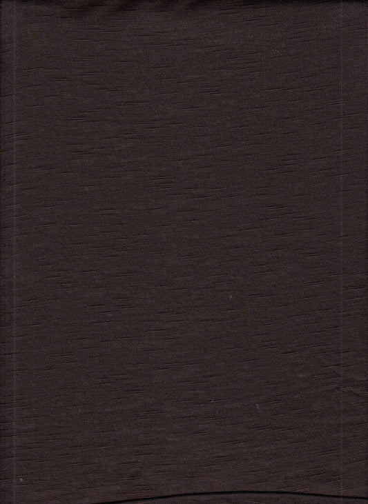 RAYON SLUB DARK ESPRESSO BROWN JERSEY KNITS SLUB/NEPS SOLIDS