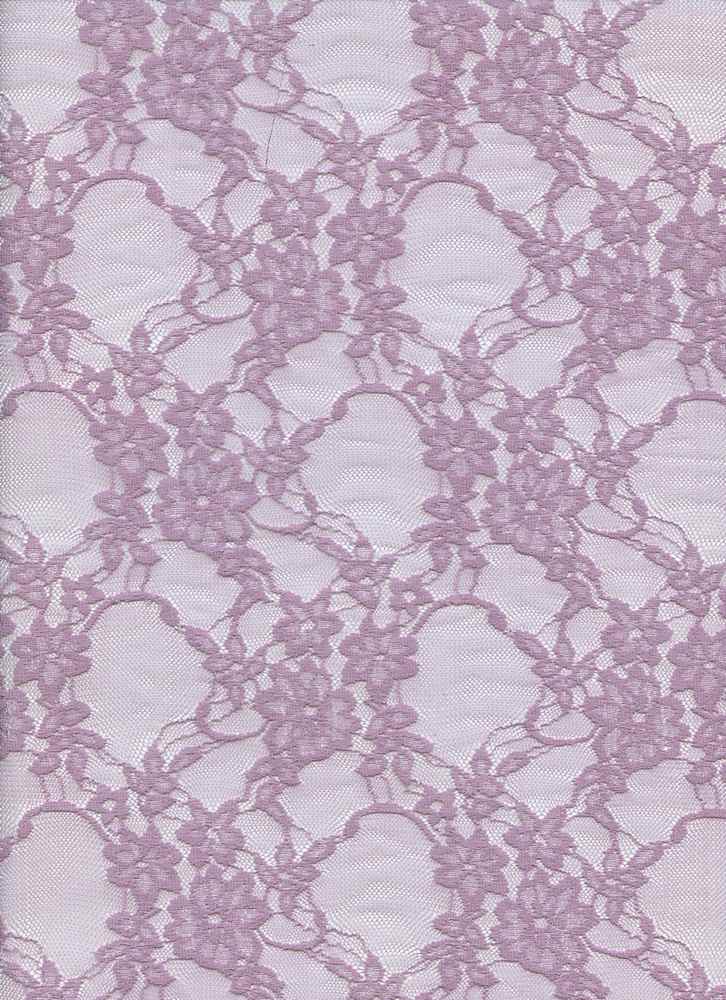 19608 ROSE LILAC PURPLE STRETCH LACE