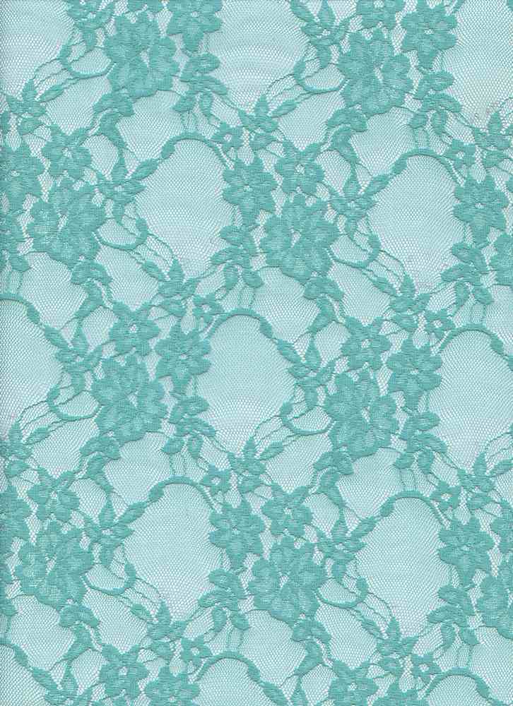 19608 JADE LIGHT GREEN STRETCH LACE