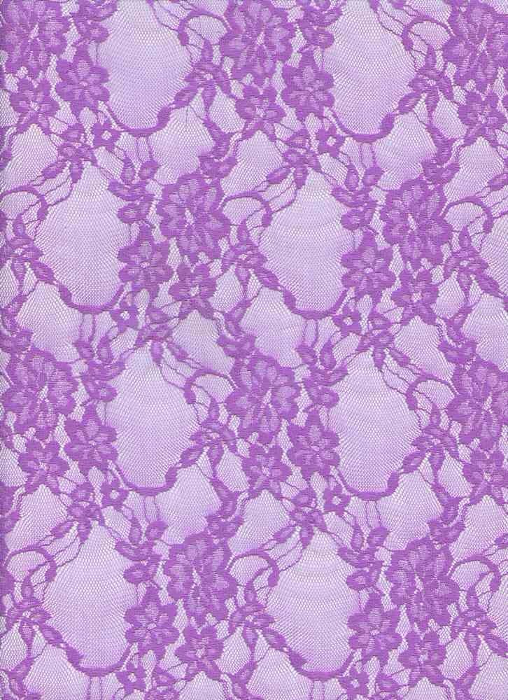 19608 ORCHID PURPLE STRETCH LACE