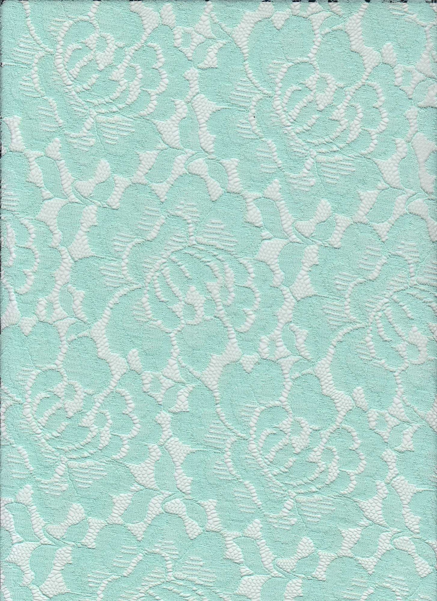 19606 CLEARWATER GREEN NON STRETCH LACE