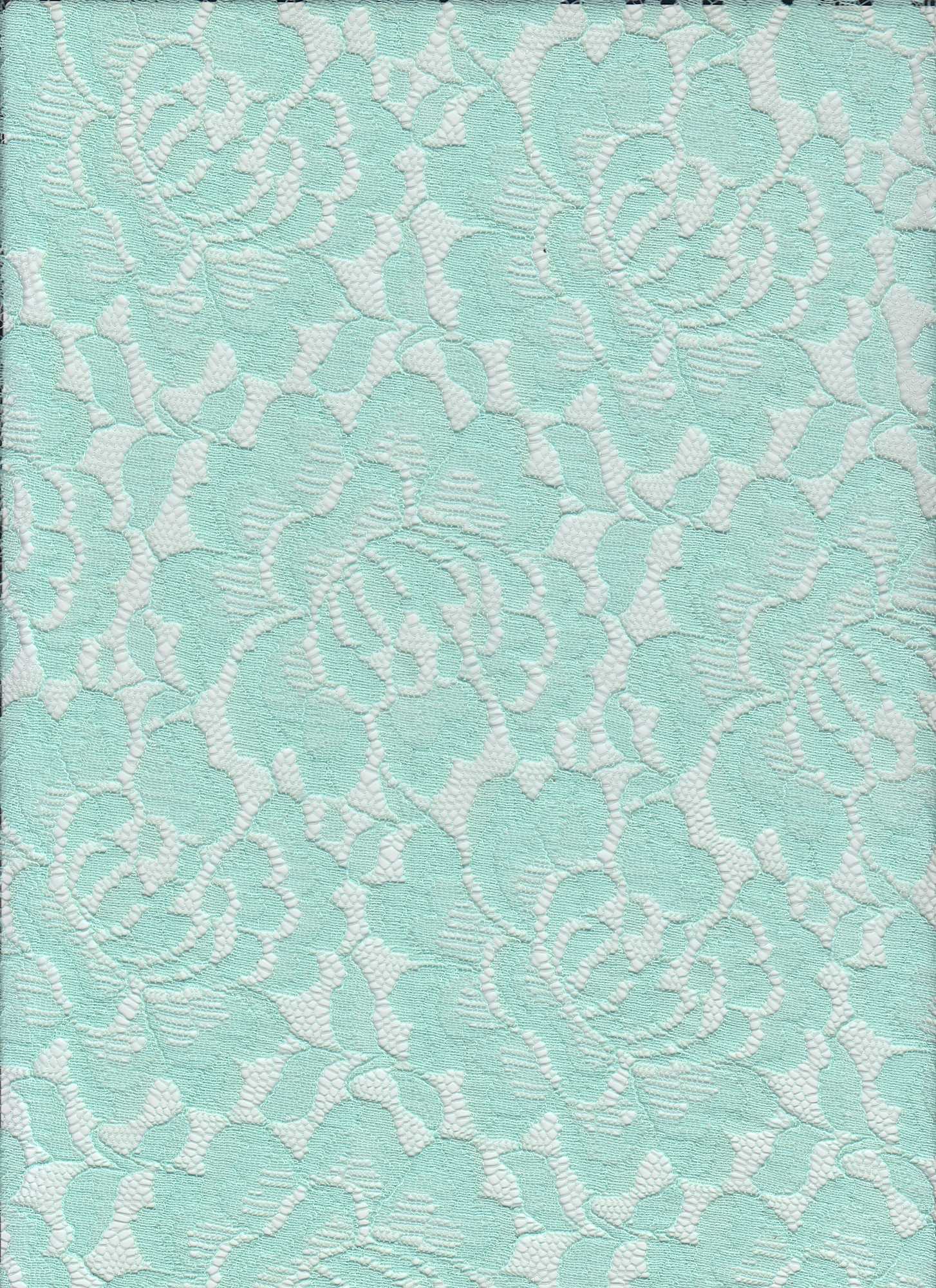 19606 CLEARWATER GREEN NON STRETCH LACE