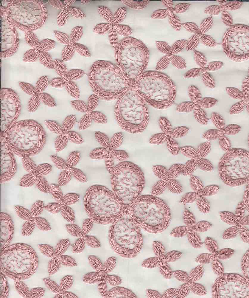 14094 DUSTY ROSE EMBROIDERY PINK