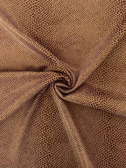 15062 TAUPE BROWN EMBELLISHMENT/EMBOSSED KNITS LEATHER PRINTS SOLIDS