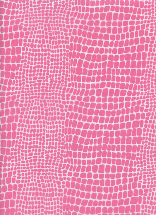 18072 WHITE PINK CHIFFONS PINK PRINTS WOVEN