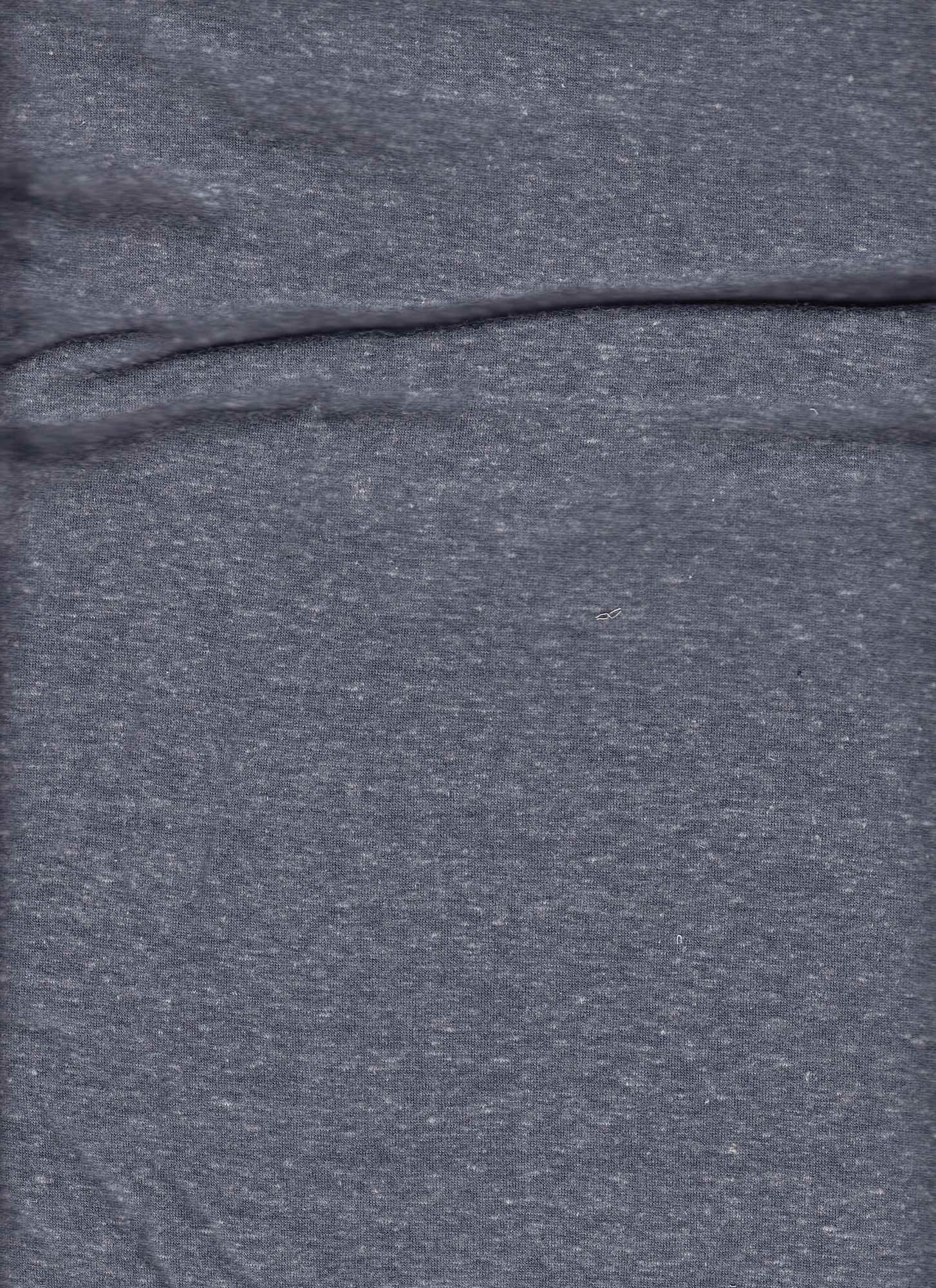 TRIBLEND NAVY DARK JERSEY KNITS SLUB/NEPS