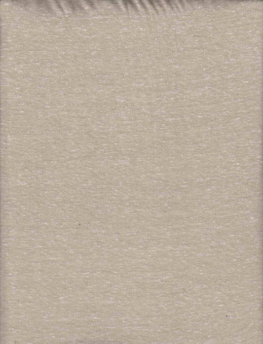 TRIBLEND TAN BROWN JERSEY KNITS SLUB/NEPS
